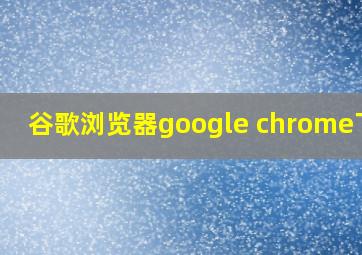 谷歌浏览器google chrome下载